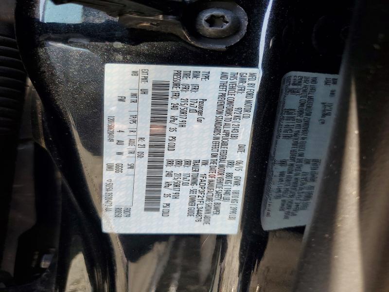 2015 Ford Focus მანქანა იყიდება აუქციონზე, vin: 1FADP3F21FL344876, აუქციონის ნომერი: 59006116