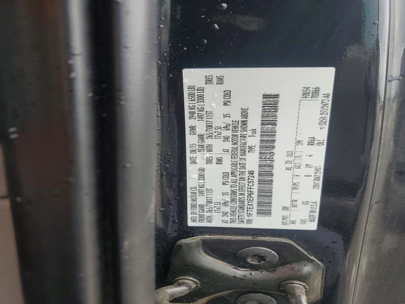 Aukcja sprzedaży 2015 Ford F150, vin: 1FTEX1EP6FFC57246, numer aukcji: 58066476