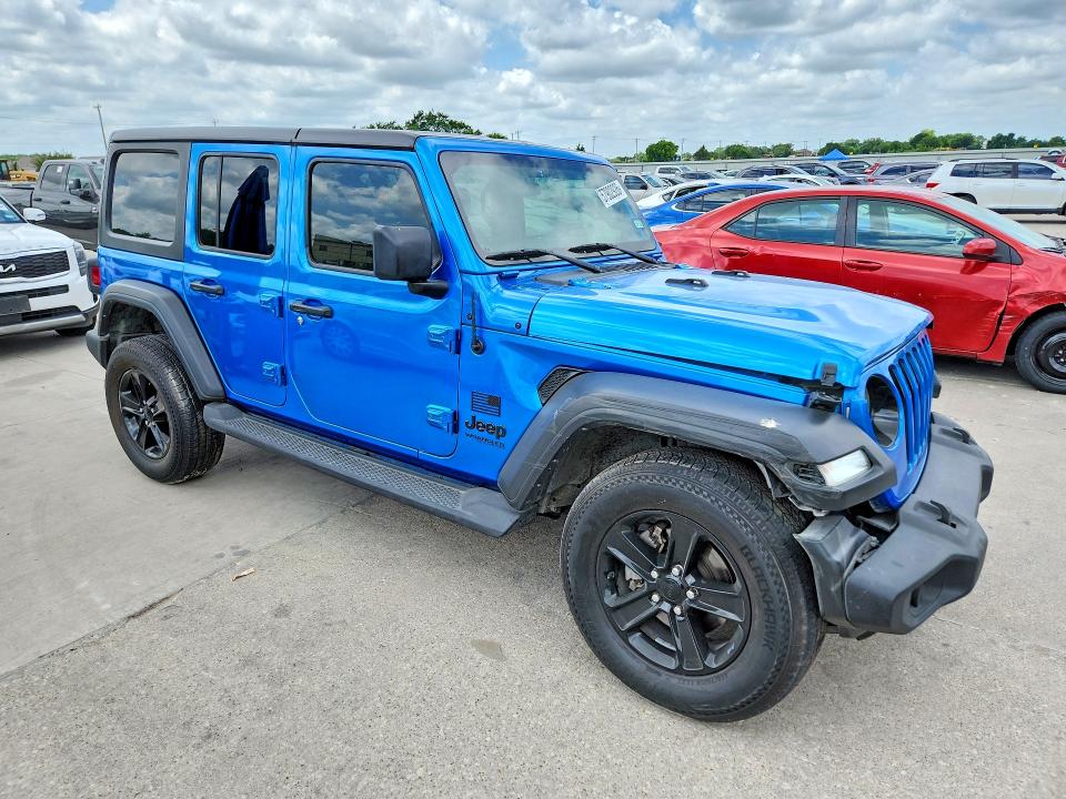 Продажа на аукционе авто 2022 Jeep Wrangler Unlimited, vin: 1C4HJXDN7NW122616, номер лота: 57902926