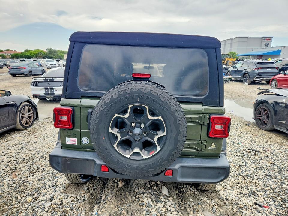 2021 Jeep Wrangler Unlimited მანქანა იყიდება აუქციონზე, vin: 1C4HJXDN6MW714541, აუქციონის ნომერი: 58626276