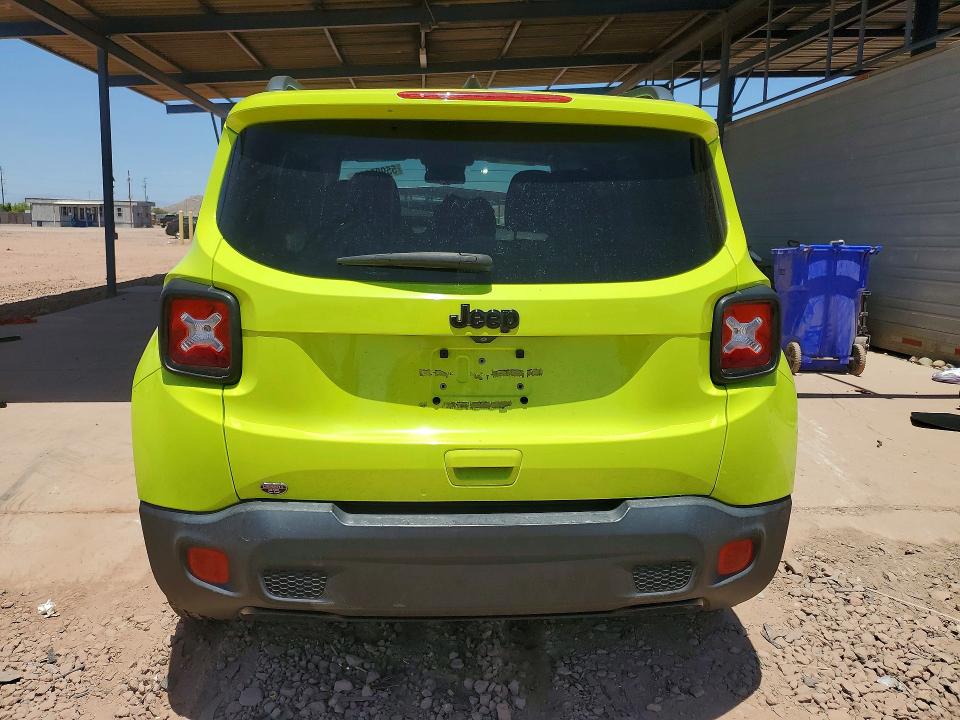 2018 Jeep Renegade მანქანა იყიდება აუქციონზე, vin: ZACCJABB8JPH48831, აუქციონის ნომერი: 55903896