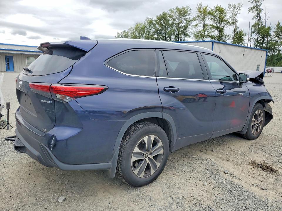 2021 Toyota Highlander მანქანა იყიდება აუქციონზე, vin: 5TDGBRCH3MS519139, აუქციონის ნომერი: 59600956