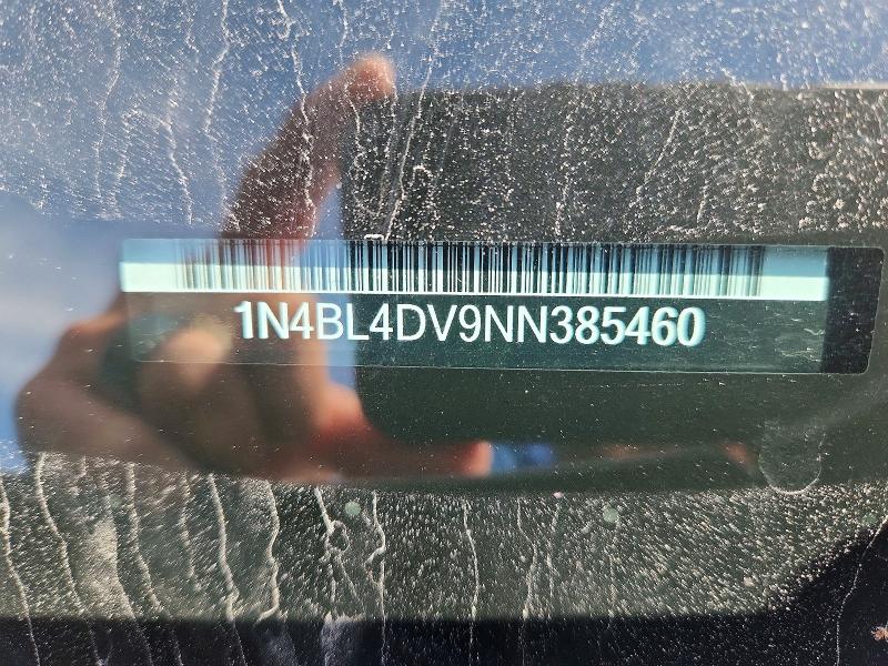 Продаж на аукціоні авто 2022 Nissan Altima, vin: 1N4BL4DV9NN385460, номер лоту: 57708376