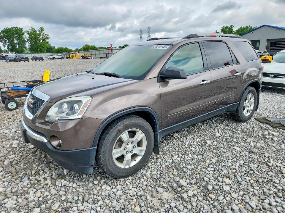 58210546 :رقم المزاد ، 1GKKVPED1BJ358773 vin ، 2011 Gmc Acadia مزاد بيع