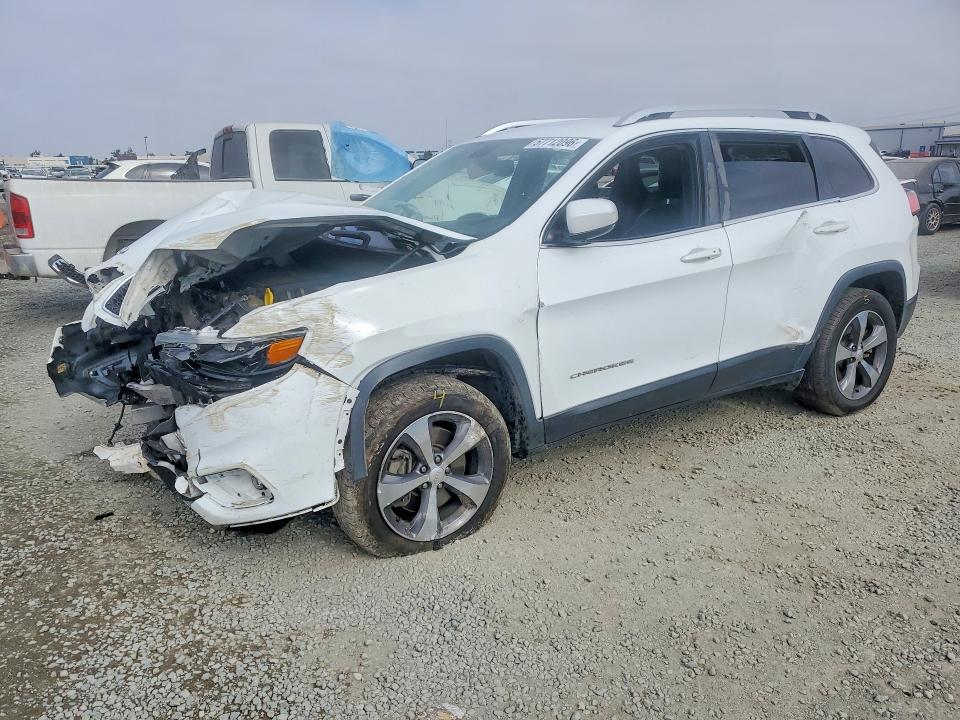 57712096 :رقم المزاد ، 1C4PJMDN1KD116229 vin ، 2019 Jeep Cherokee مزاد بيع