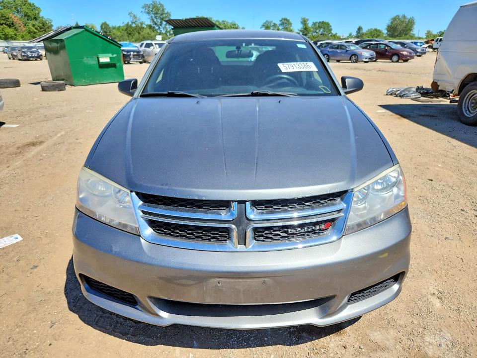 57913386 :رقم المزاد ، 1C3CDZABXDN753263 vin ، 2013 Dodge Avenger مزاد بيع