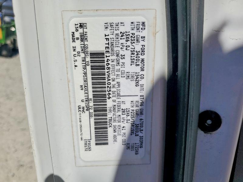 57416356 :رقم المزاد ، 1FTEE1468VHA02566 vin ، 1997 Ford Econoline مزاد بيع