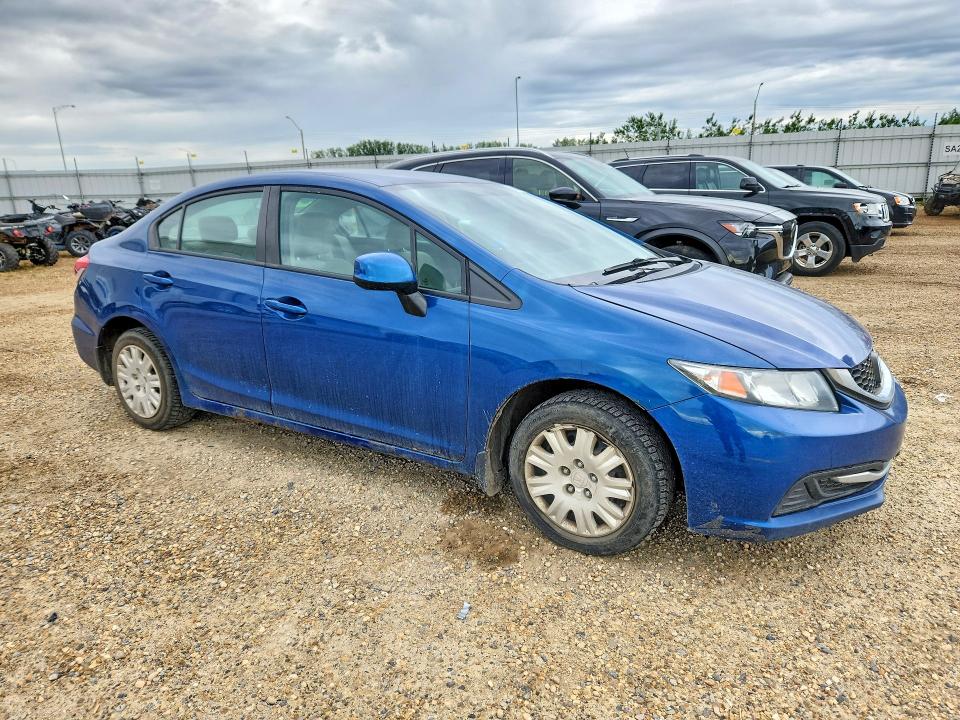 2013 Honda Civic მანქანა იყიდება აუქციონზე, vin: 2HGFB2F43DH004752, აუქციონის ნომერი: 57008306