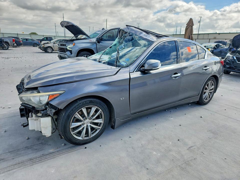 Продажа на аукционе авто 2014 Infiniti Q50, vin: JN1BV7AP7EM676124, номер лота: 56933736