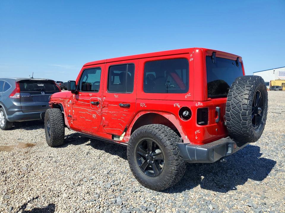 2020 Jeep Wrangler Unlimited მანქანა იყიდება აუქციონზე, vin: 1C4HJXEG7LW163180, აუქციონის ნომერი: 58265326
