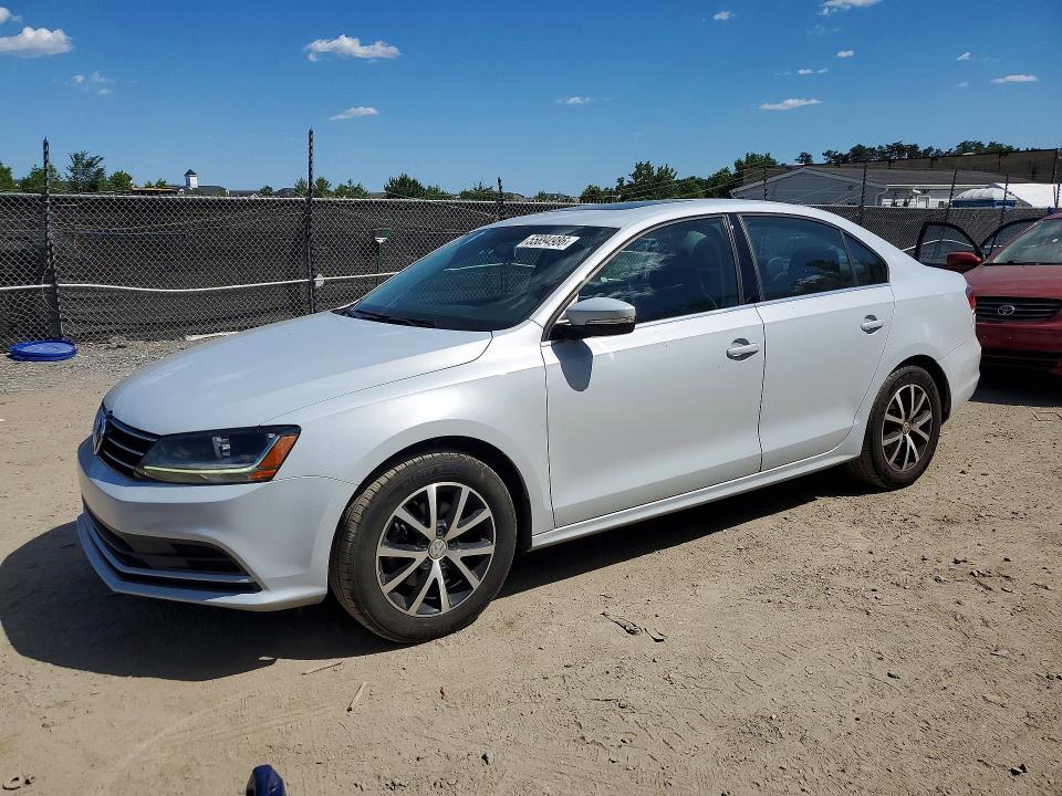 2017 Volkswagen Jetta მანქანა იყიდება აუქციონზე, vin: 3VWDB7AJ4HM411693, აუქციონის ნომერი: 55894986