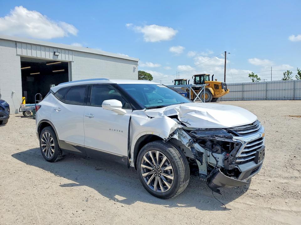 59093666 :رقم المزاد ، 3GNKBLRSXSS105334 vin ، 2025 Chevrolet Blazer مزاد بيع
