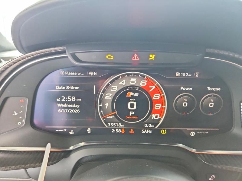 57210836 :رقم المزاد ، WUAKBAFXXH7903954 vin ، 2017 Audi R8 مزاد بيع