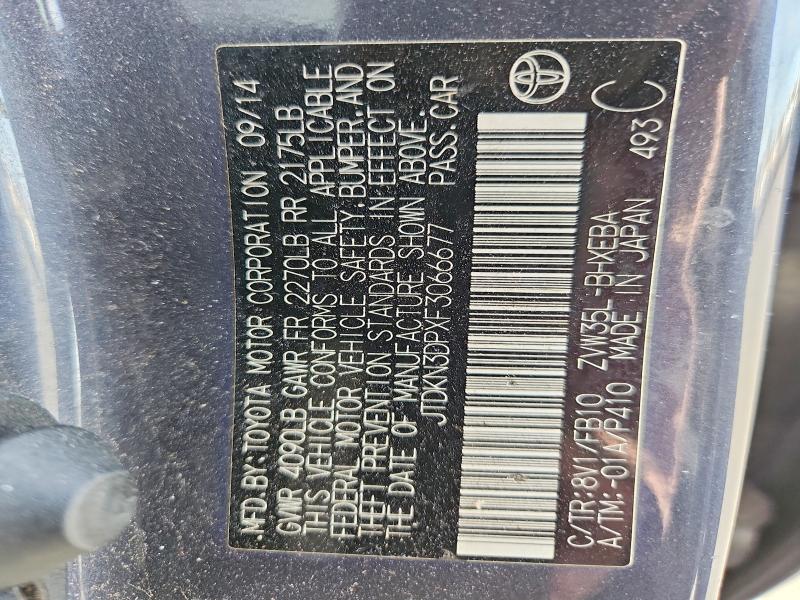 Aukcja sprzedaży 2015 Toyota Prius Plug-in Hybrid, vin: JTDKN3DPXF3066677, numer aukcji: 56687906