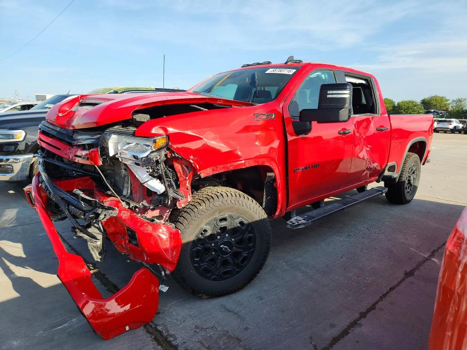58780716 :رقم المزاد ، 2GC4YNEY8R1231297 vin ، 2024 Chevrolet Silverado مزاد بيع