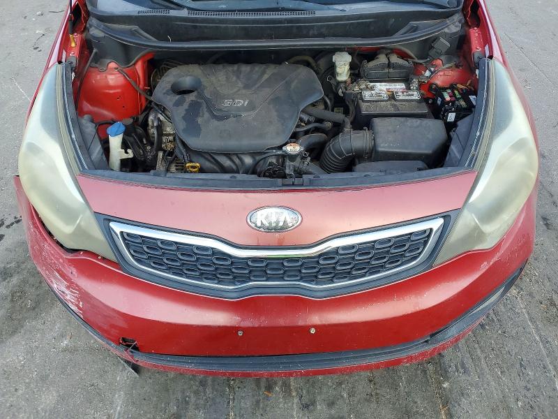 2013 Kia Rio მანქანა იყიდება აუქციონზე, vin: KNADN4A3XD6141063, აუქციონის ნომერი: 56342696