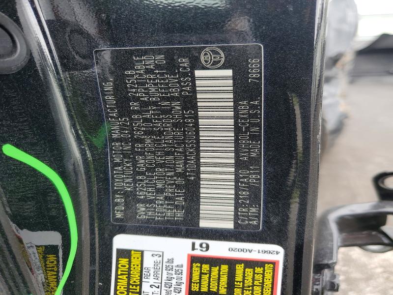 Продажа на аукционе авто 2025 Toyota Camry, vin: 4T1DAACK5SU604815, номер лота: 55758586