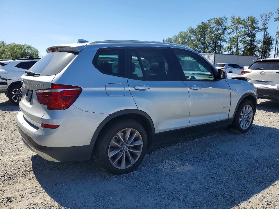 Продаж на аукціоні авто 2017 Bmw X3, vin: 5UXWX9C58H0T08061, номер лоту: 58585186
