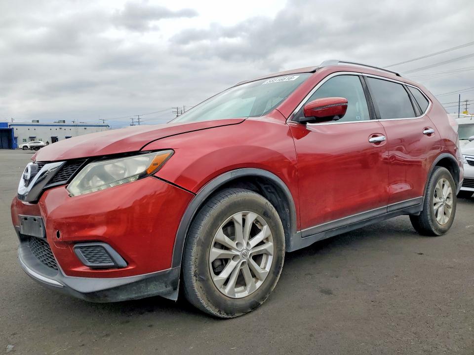 58516616 :رقم المزاد ، KNMAT2MT0GP672895 vin ، 2016 Nissan Rogue مزاد بيع