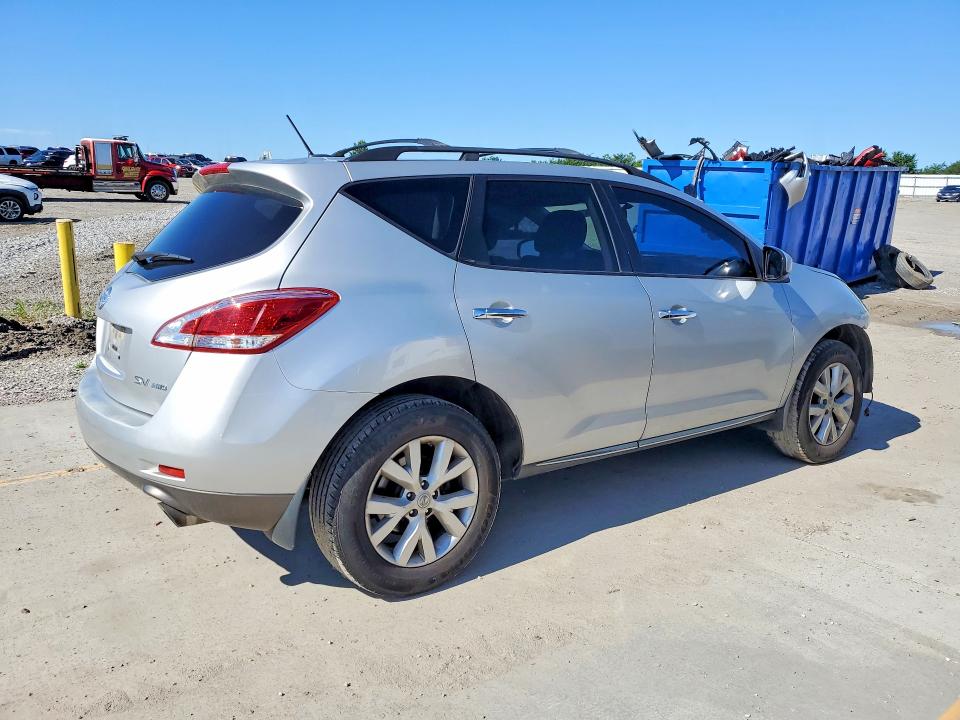 2012 Nissan Murano მანქანა იყიდება აუქციონზე, vin: JN8AZ1MWXCW209136, აუქციონის ნომერი: 57062826