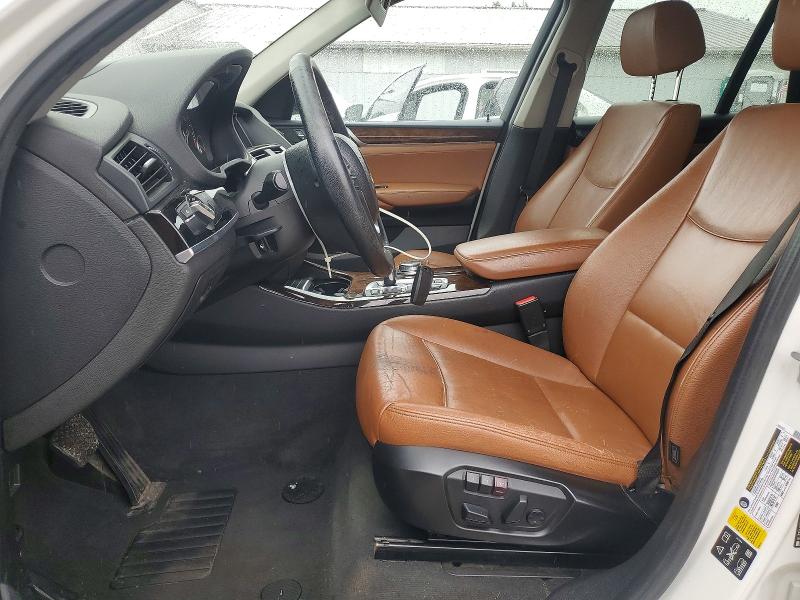 2016 Bmw X3 მანქანა იყიდება აუქციონზე, vin: 5UXWX9C59G0D85510, აუქციონის ნომერი: 59096356