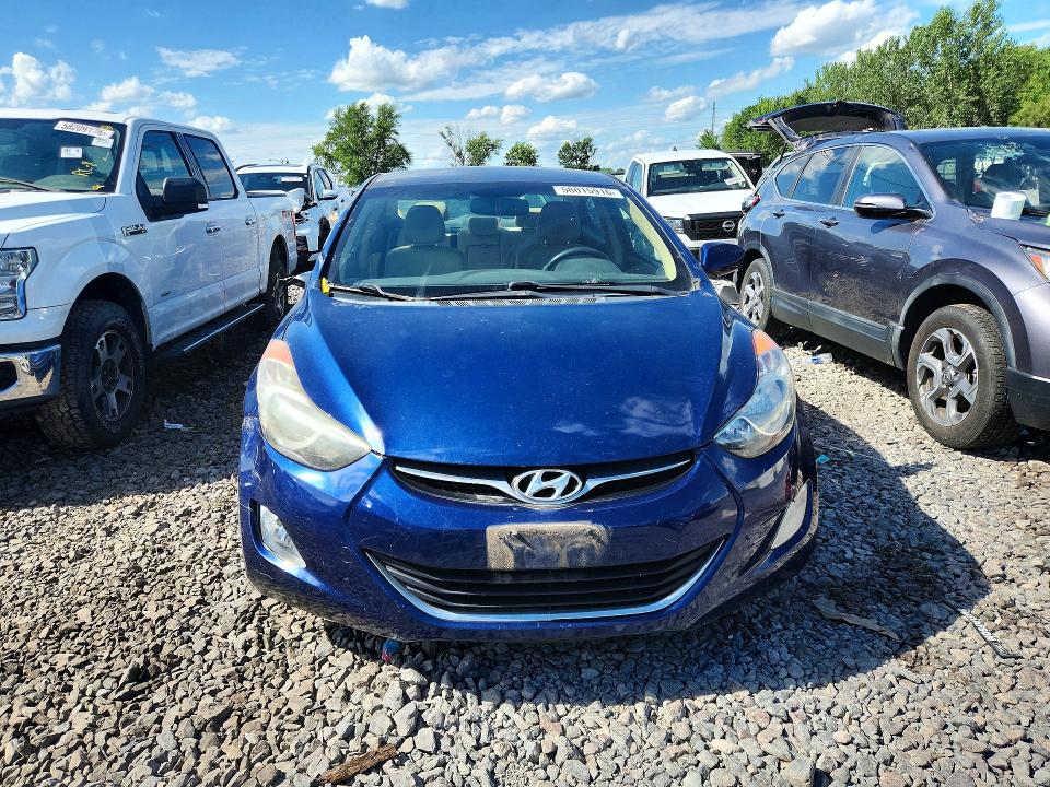 58015916 :رقم المزاد ، KMHDH4AE5DU491252 vin ، 2013 Hyundai Elantra مزاد بيع
