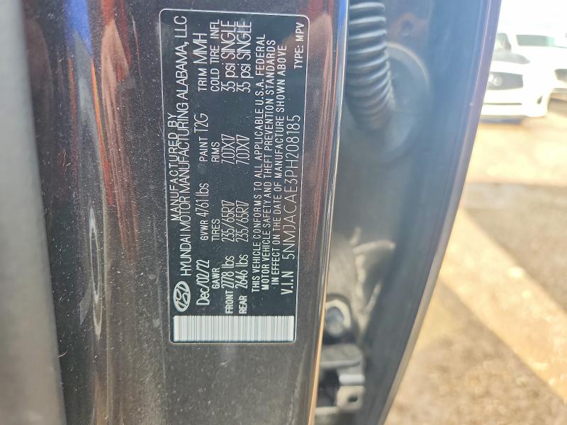 Продажа на аукционе авто 2023 Hyundai Tucson, vin: 5NMJACAE3PH208185, номер лота: 57484216