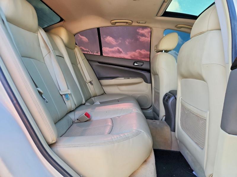 57603106 :رقم المزاد ، JN1CV6AP1AM405827 vin ، 2010 Infiniti G37 Sedan مزاد بيع