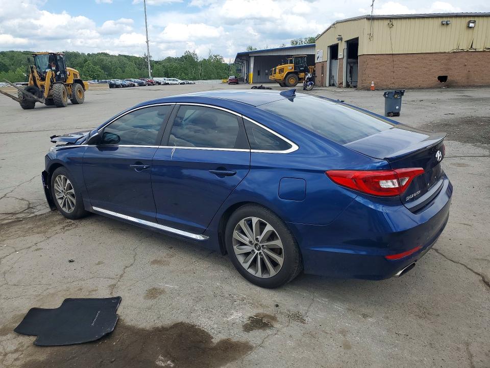 2015 Hyundai Sonata მანქანა იყიდება აუქციონზე, vin: 5NPE34AF1FH024326, აუქციონის ნომერი: 57572766
