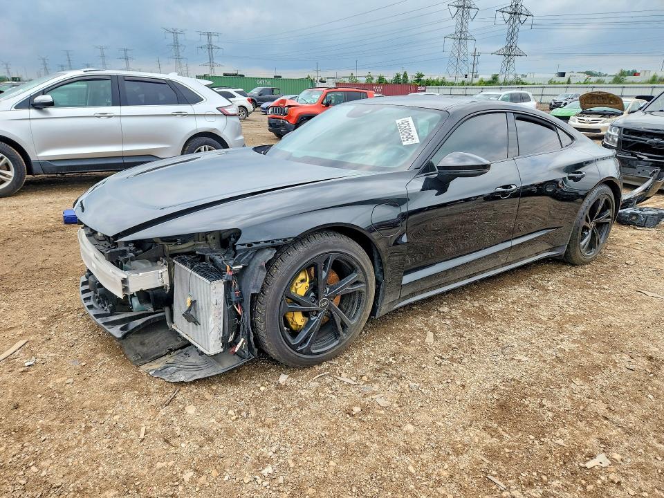 56488926 :رقم المزاد ، WAUEJBFW2N7011040 vin ، 2022 Audi E-tron Gt مزاد بيع
