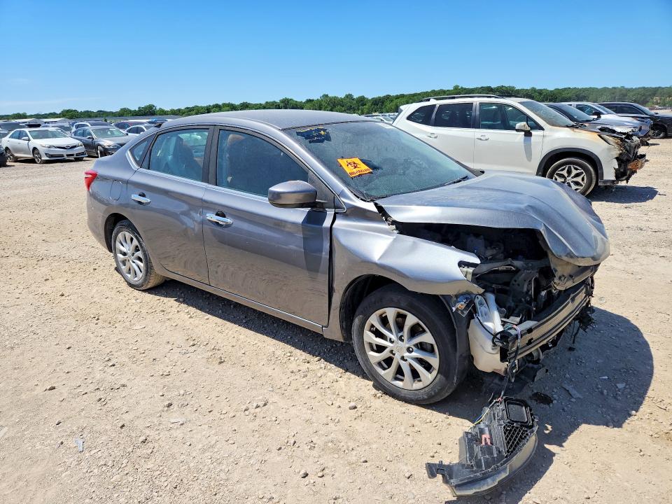 56545196 :رقم المزاد ، 3N1AB7AP1KY286181 vin ، 2019 Nissan Sentra مزاد بيع