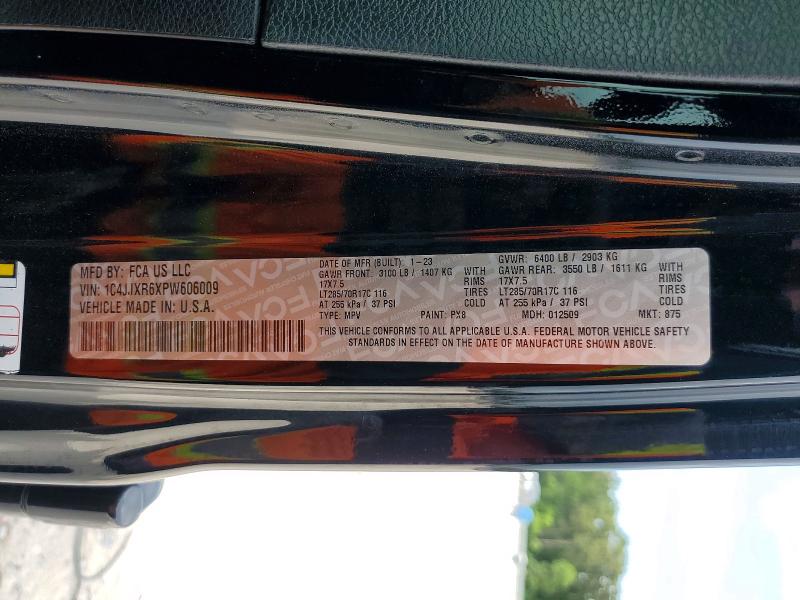 Продаж на аукціоні авто 2023 Jeep Wrangler, vin: 1C4JJXR6XPW606009, номер лоту: 55539486