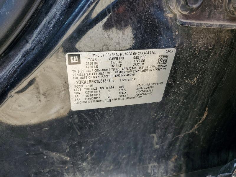 2014 Gmc Terrain მანქანა იყიდება აუქციონზე, vin: 2GKALREK1E6132763, აუქციონის ნომერი: 57961056