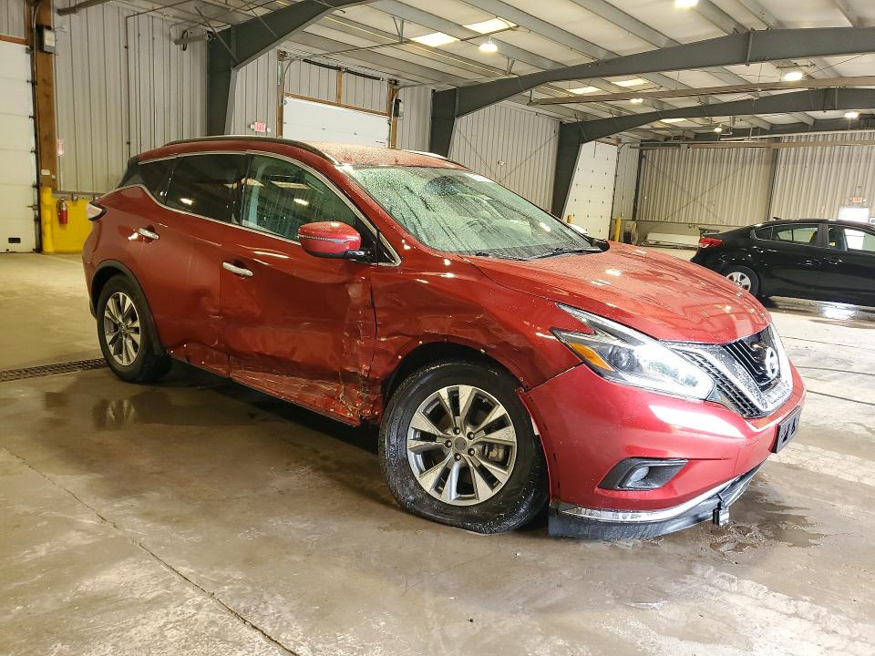 Aukcja sprzedaży 2018 Nissan Murano, vin: 5N1AZ2MHXJN133533, numer aukcji: 57391956