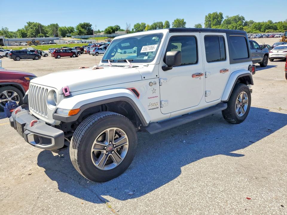 55621066 :رقم المزاد ، 1C4HJXEN9LW138635 vin ، 2020 Jeep Wrangler Unlimited مزاد بيع
