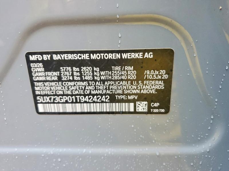 Продажа на аукционе авто 2026 Bmw X3, vin: 5UX73GP01T9424242, номер лота: 55902096
