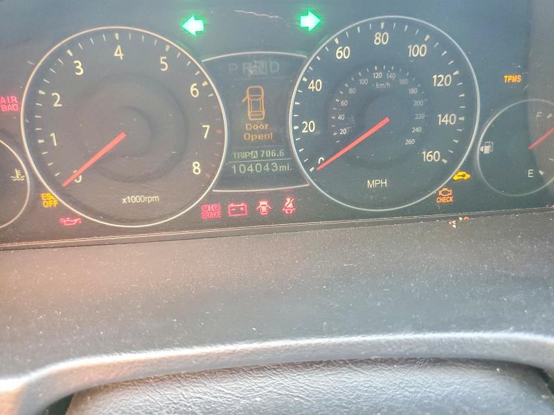 56490256 :رقم المزاد ، KNALD225X95174158 vin ، 2009 Kia Amanti مزاد بيع