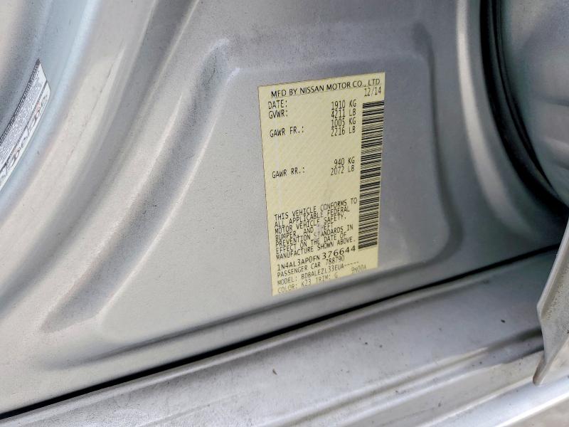 Aukcja sprzedaży 2015 Nissan Altima, vin: 1N4AL3AP0FN376644, numer aukcji: 56026736