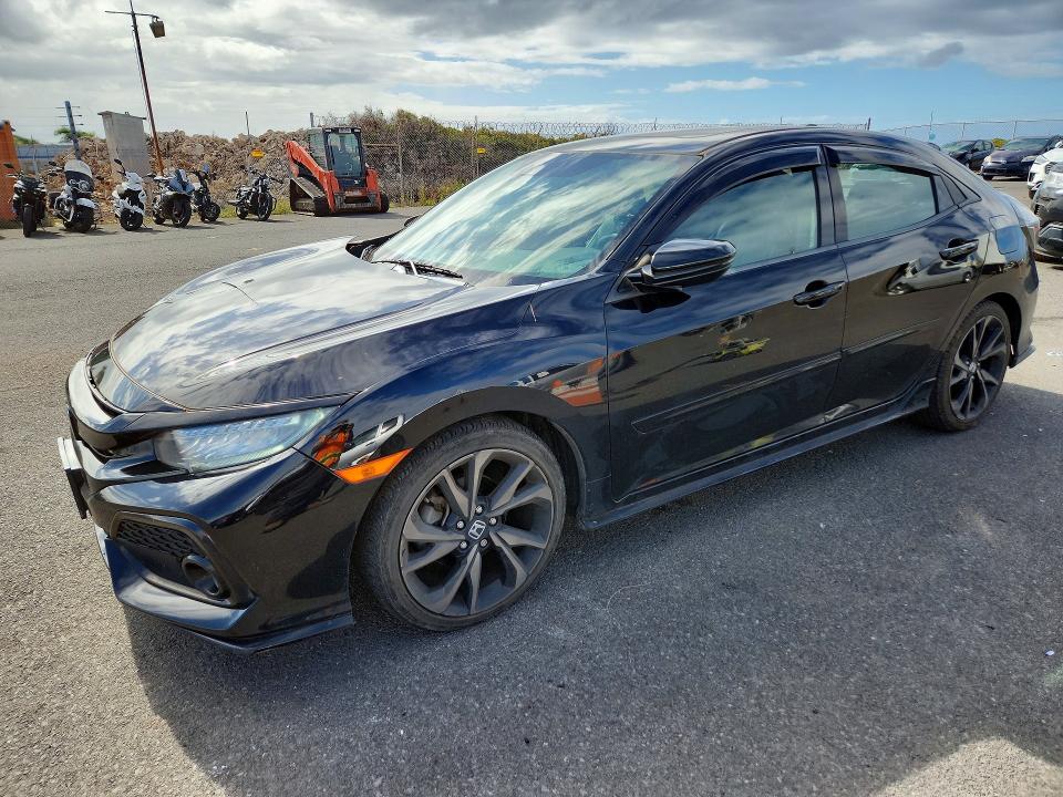 58845166 :رقم المزاد ، SHHFK7H9XHU425169 vin ، 2017 Honda Civic مزاد بيع