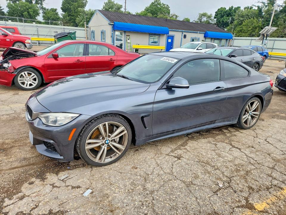 52304246 :رقم المزاد ، WBA3R1C53EK191373 vin ، 2014 Bmw 435 مزاد بيع