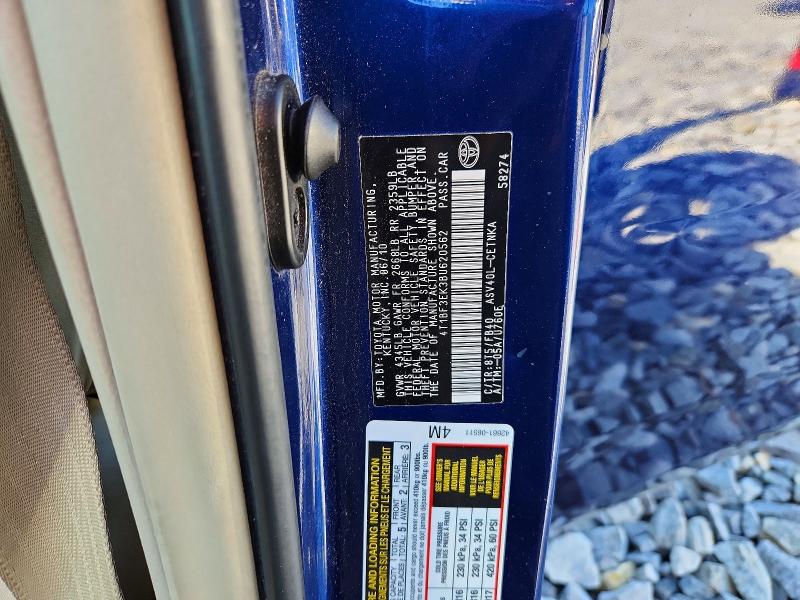 2011 Toyota Camry მანქანა იყიდება აუქციონზე, vin: 4T1BF3EK3BU620562, აუქციონის ნომერი: 55943806
