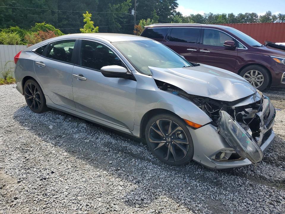 Продажа на аукционе авто 2019 Honda Civic, vin: 19XFC2F84KE013774, номер лота: 57138786