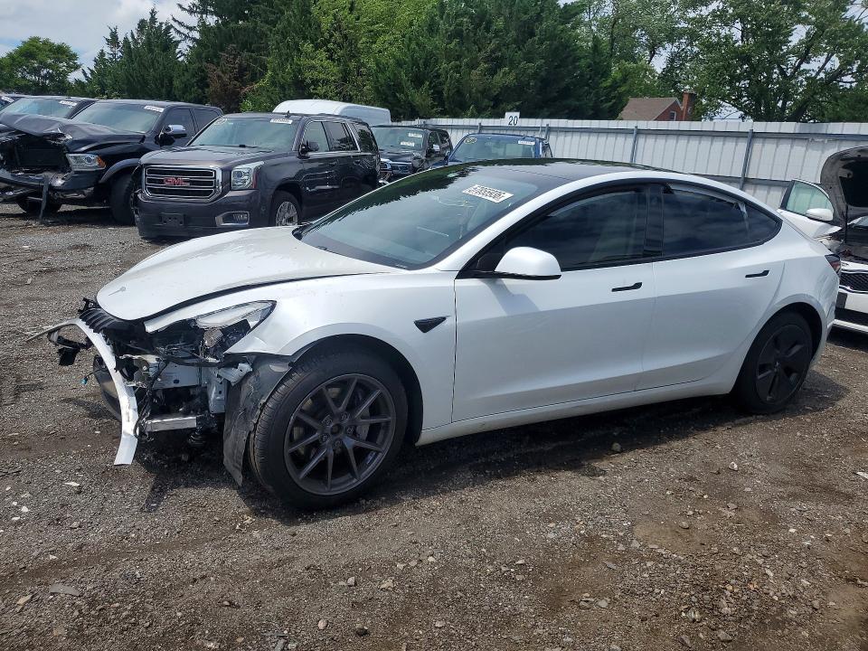 Продажа на аукционе авто 2021 Tesla Model 3, vin: 5YJ3E1EB7MF973267, номер лота: 57855936