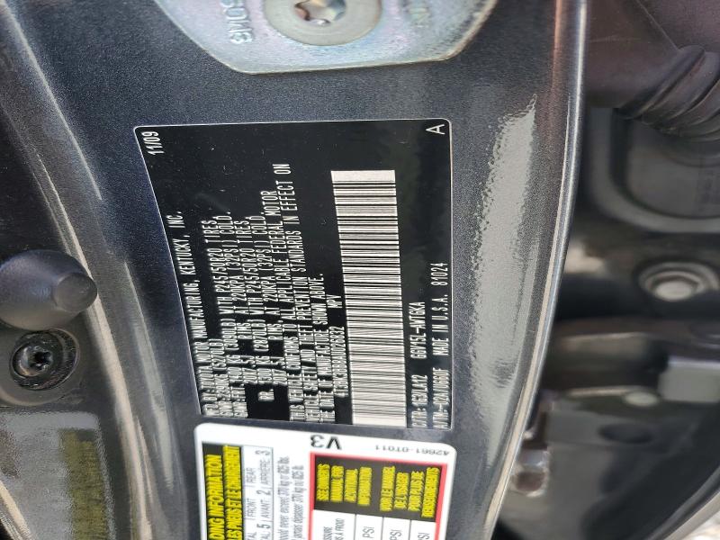 57516846 :رقم المزاد ، 4T3BK3BB8AU026832 vin ، 2010 Toyota Venza مزاد بيع