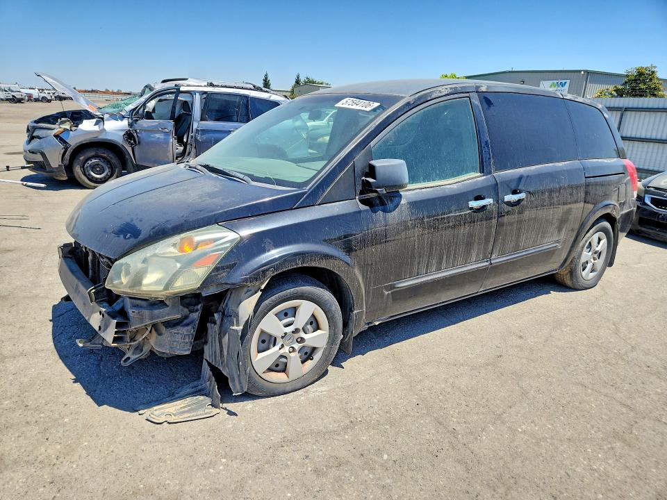 57594106 :رقم المزاد ، 5N1BV28U38N103078 vin ، 2008 Nissan Quest مزاد بيع