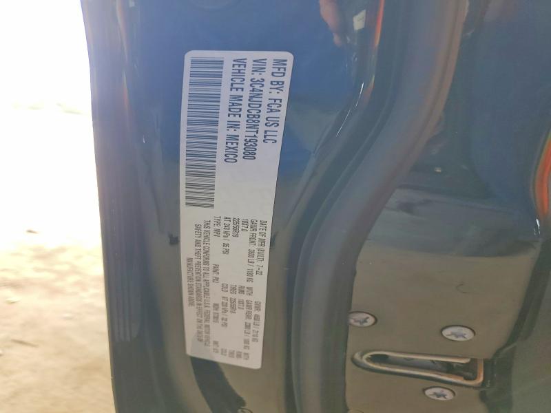 Aukcja sprzedaży 2022 Jeep Compass, vin: 3C4NJDCB8NT193080, numer aukcji: 56873386