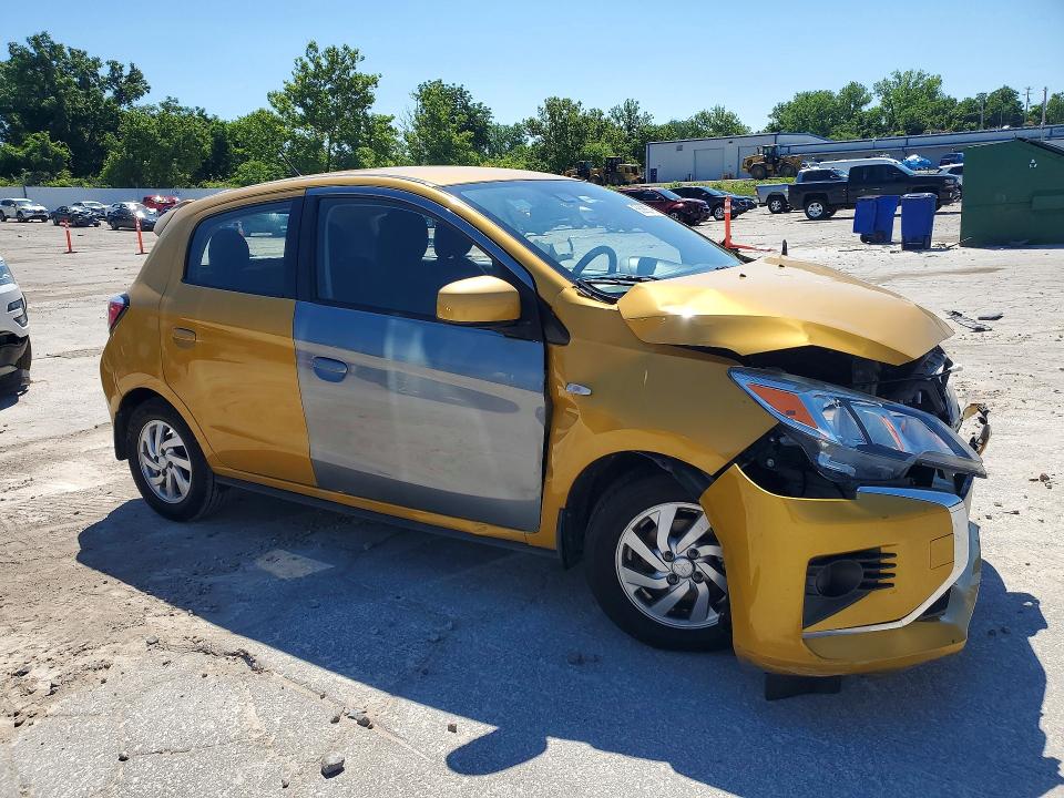 Продажа на аукционе авто 2022 Mitsubishi Mirage, vin: ML32AUHJ9NH002769, номер лота: 58286796