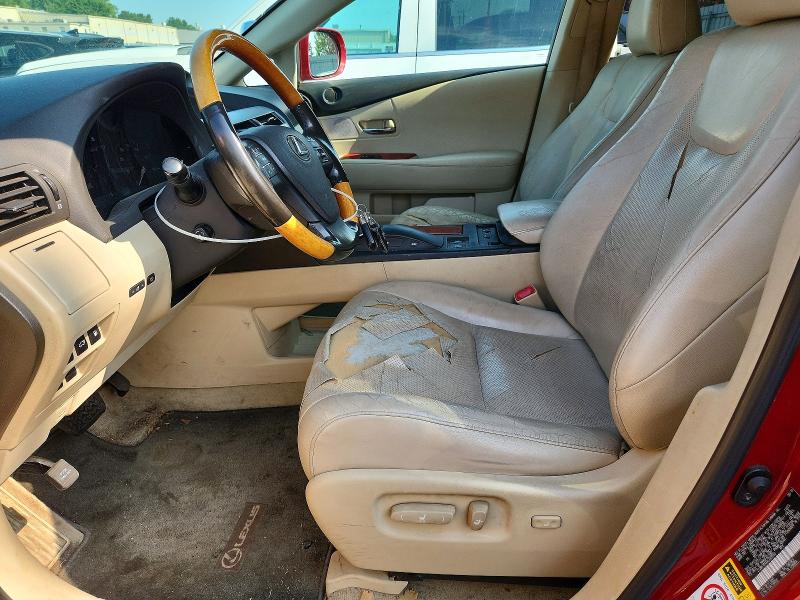 Продажа на аукционе авто 2010 Lexus Rx, vin: 2T2BK1BAXAC069263, номер лота: 57858616