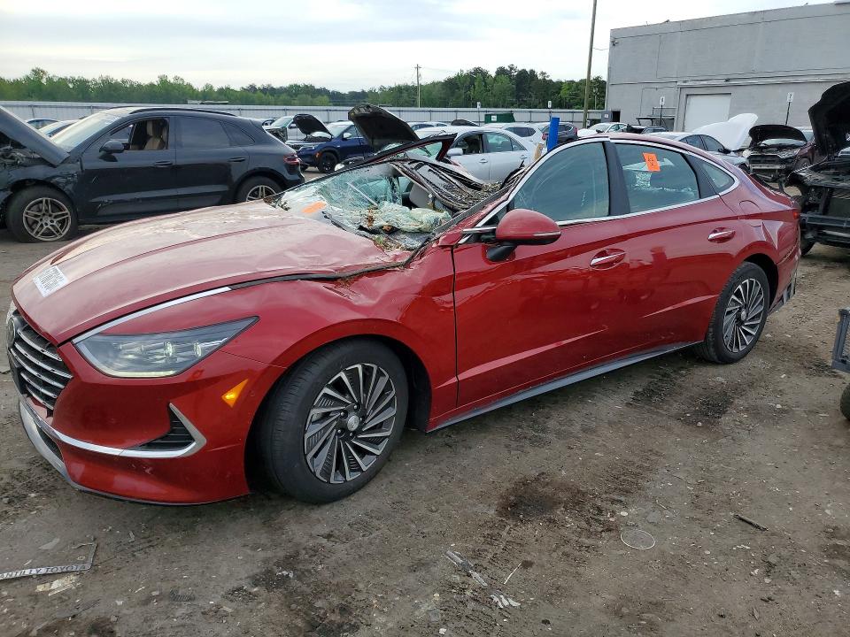 Auction sale of the 2023 Hyundai Sonata Hybrid, vin: KMHL54JJ5PA066332, lot number: 57768156