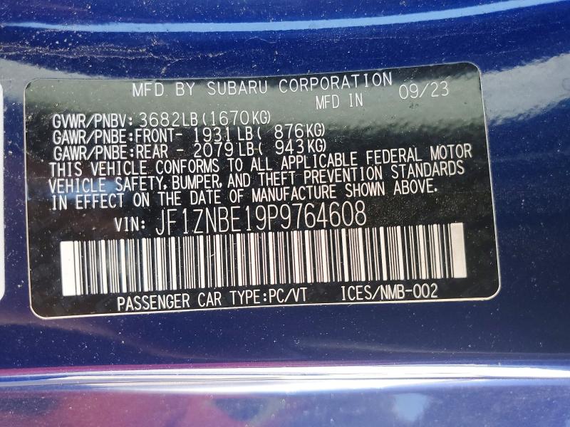 Продажа на аукционе авто 2023 Toyota Gr 86, vin: JF1ZNBE19P9764608, номер лота: 56352406